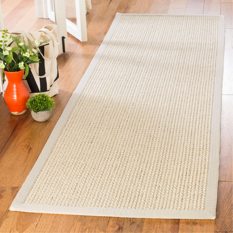 Goffe Natural Wool & Sisal Solid Color Rug