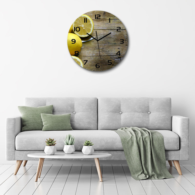 Jonesii Glass Wall Clock