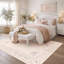 Tapis Boho Vintage, doux, floral, lavable, antidérapant, certifié Oeko-Tex-1913036327-1913036379