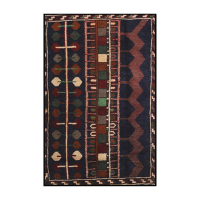 Tapis traditionnel bleu / beige