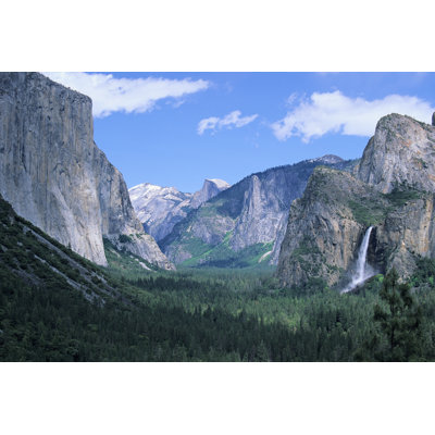 Clear Blue Sky - Wrapped Canvas Print
