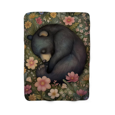  Couverture d'ours adorable