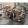Nedyo 95.2" L Shaped Desks with Shelves, Reversible Corner Computer Desk or 2 Person Long Table