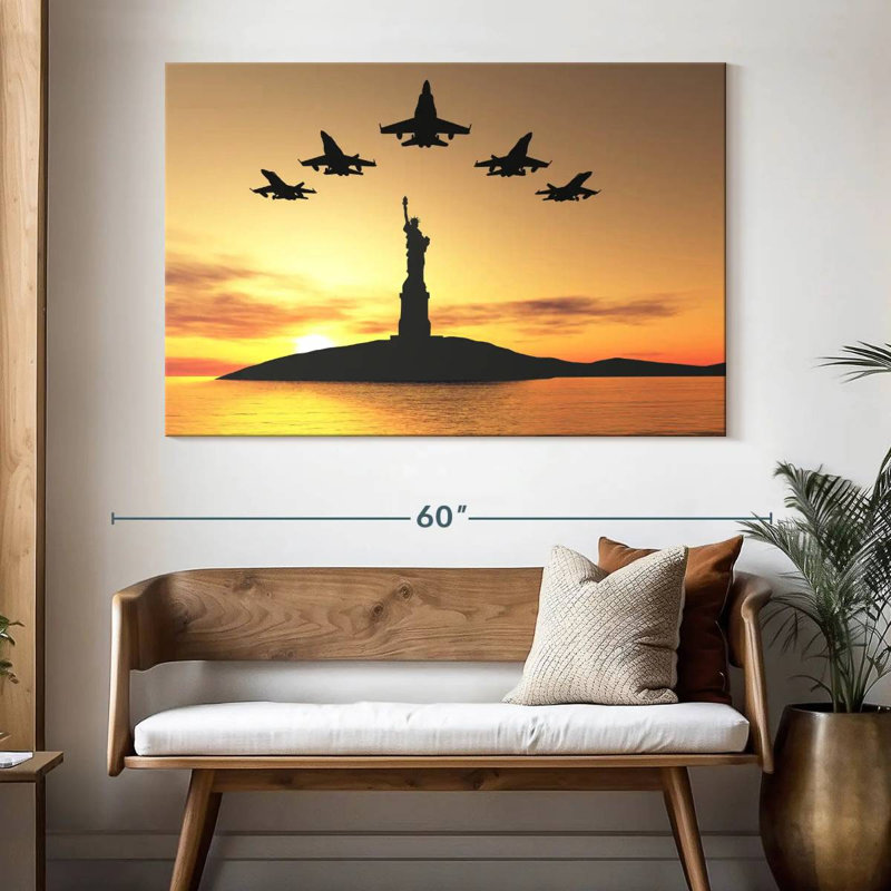 Mait NYC Air Force, 34" H x 51" W