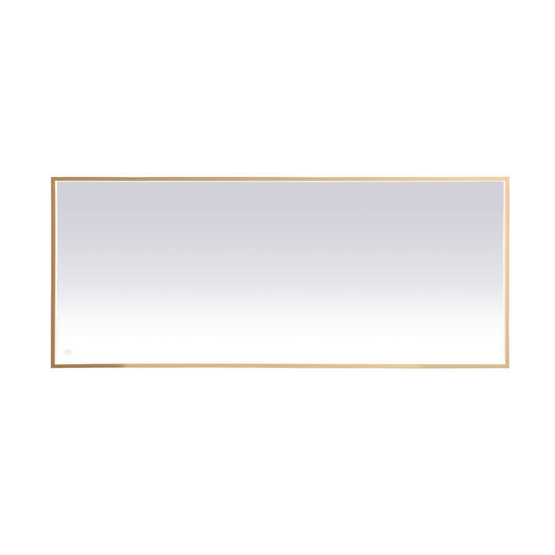 Miroir Piche, Laiton, 30 po x 72 po