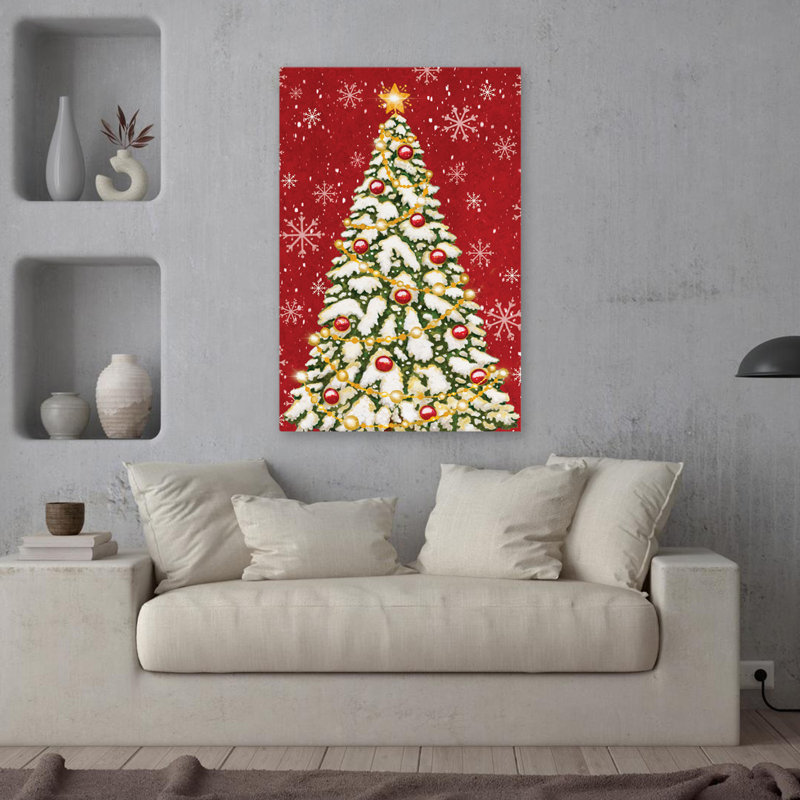 Arbre de Noël Oh, H 24 po x l 36 po