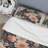 Vintage Classic Pink Floral Paradise Box Stitch Floral Duvet Cover-1331994741