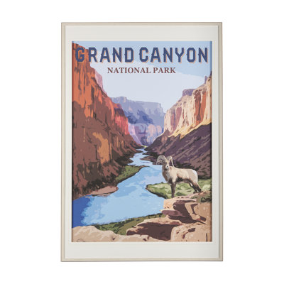 Parc national - Glacier par Mark Chandon, reproduction d'art encadrée sous verre