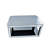Mirror Coffee Table with Glass Top