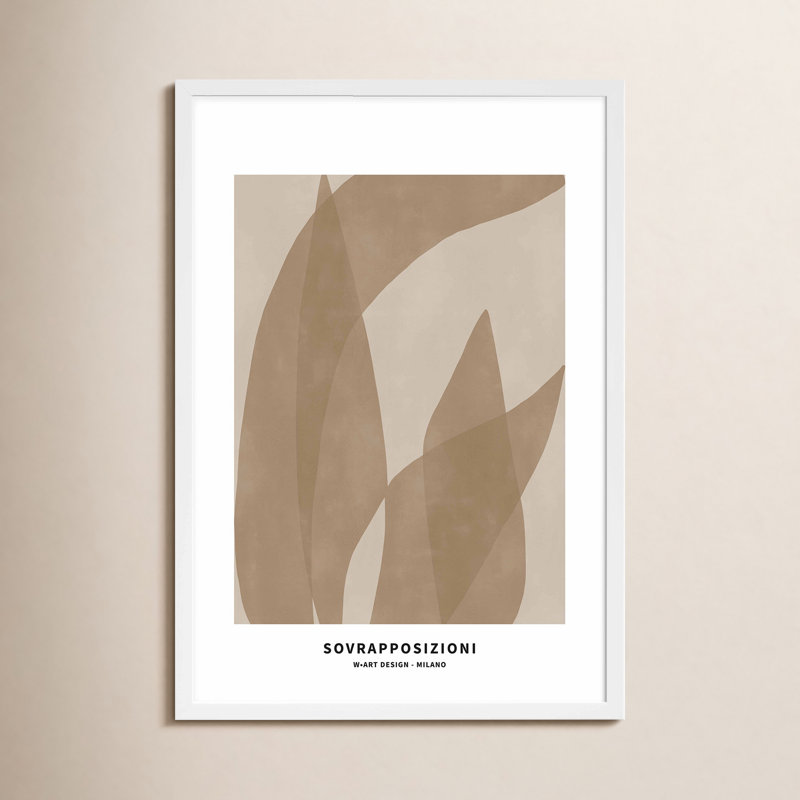 Bryheem 1 Framed on Paper Print, Blanc, H 50 po x l 35 po x P 1,25 po