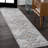 Mirnes Bohemian Medallion Low-Pile Machine-Washable Cream/Blue/Terra Rug-925214948