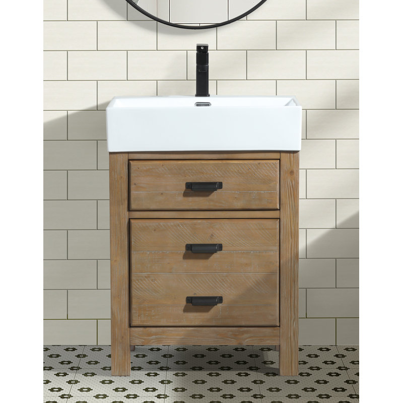 Ensemble de meuble-lavabo simple 24 po Clayborne