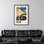 Affiches de Formule 1 Monaco Race Retro Shadowbox par Notoriart, cadre noir, 31 x 46-1035735362-1035735366