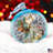 5.5'' Glass Holiday Shaped Ornament