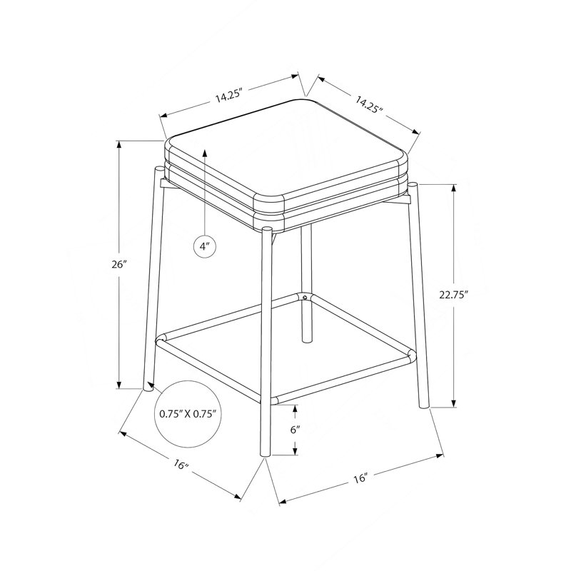 Tabourets de bar contemporains en tissu gris avec pieds en métal blanc, ensemble de 2, parfaits pour les cuisines et les comptoirs modernes
