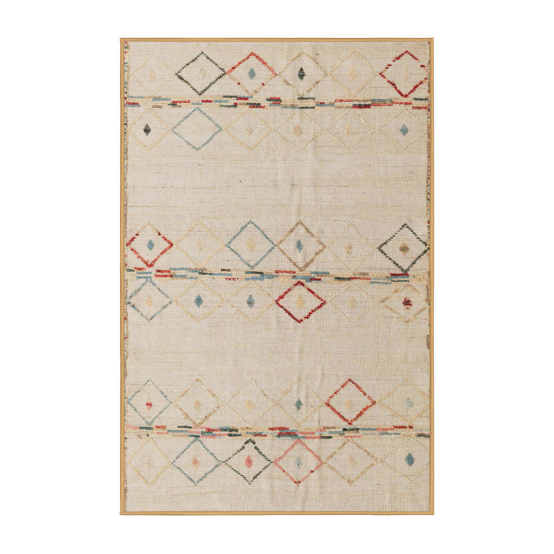 Abstract Indoor Rug, Rectangle 2' x 3'