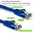 5 Core Cat 6 Ethernet Cable Long Computer Internet Cables WiFi RJ45 Cord for Gaming-101646685