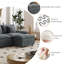 Canapé modulaire en chenille de L 121,6 po-1219842172