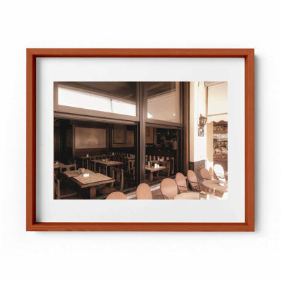 Café Como Print by Joseph Regan