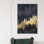 «Abstract Late Night Sky» par Oliver Gal, reproduction d'art graphique sur toile
