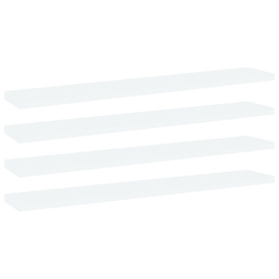 Adiy 4 Piece Wood Bracket Shelf