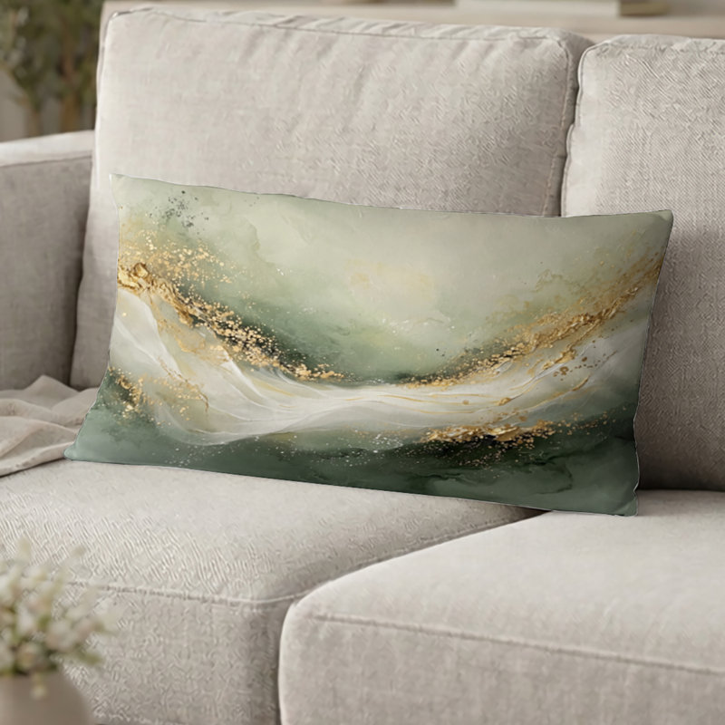Coussin Marble, H 12 po x l 20 po