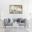 Argent et or camellias-impression d’art graphique sur toile tendue-29830649-66975045