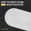 Chand 66.9'' x 31.5'' Soaking Acrylic Bathtub