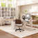 Office/Study Combination Set(Including Computer Desk,Writing Desk,Combination Bookcase)