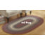 Tapis gris en laine tressé géométrique Beachmont-1220483316