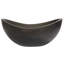 Eden Bath 12.75'' Black Stone Oval Bathroom Sink