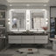 Miroir de salle de bain / meuble-lavabo mural Molly-4665652