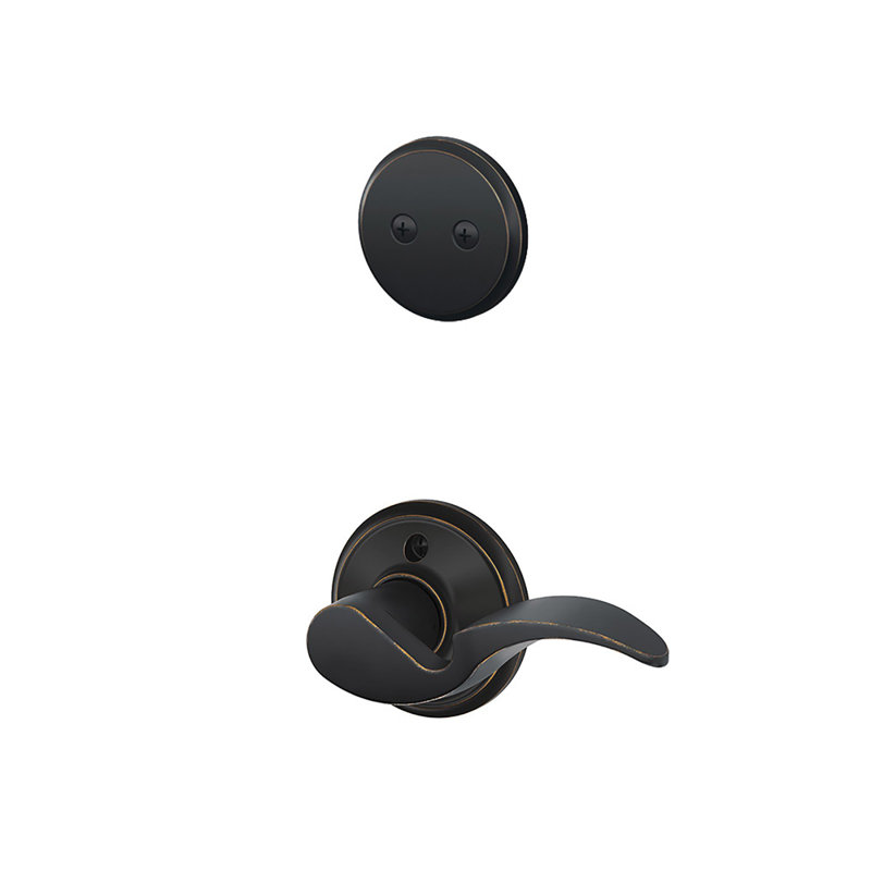 Avanti Inactive Interior Lever Dummy Entry Set (Exterior Portion Sold Separately), Left Hand
