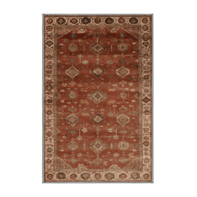 Tapis brun lavable à la machine