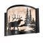 Elk at Lake 1 - Light Flush Mounted Sconce-125239641-125239642