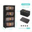 Armoire de rangement pliante, 5 niveaux