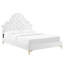 Lit plateforme performant en velours Gwyneth-1197124676-1105185572