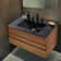 Ancillary 3-Hole 30" Classic Contemporary Rectangular Ceramic Single Sink Basin Vanity Top