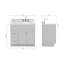 Ensemble de meuble-lavabo simple 37 po Abell-1053142294