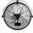 Stellweilan Tessberg 21.7 Wall Mount Fan Fan
