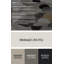 Abstrait aquarelle 63, art mural gris en métal-921827079