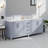 Double Bath Vanity with Carrara Top-110903932