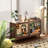 Retro high end light luxury art sideboard cabinet