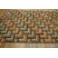 Tapis antique en laine crocheté American