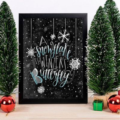 Decorative Framed MDF Painting
