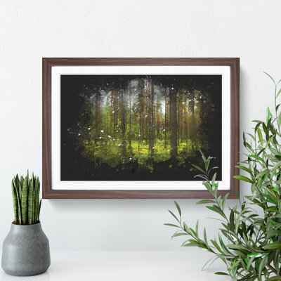 Green Forest Vol.1 - Picture Frame Graphic Art