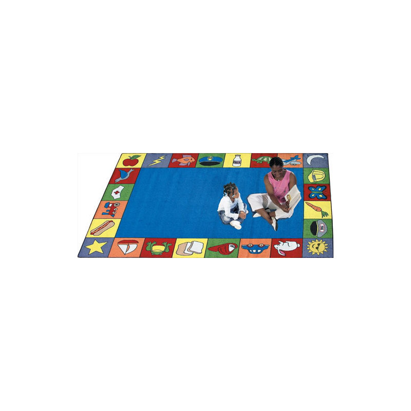 Tapis éducatif Jump Start, Rectangle 5 pi 4 po x 7 pi 8 po