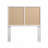 Cane And Solid Wood Queen Headboard-2097085663