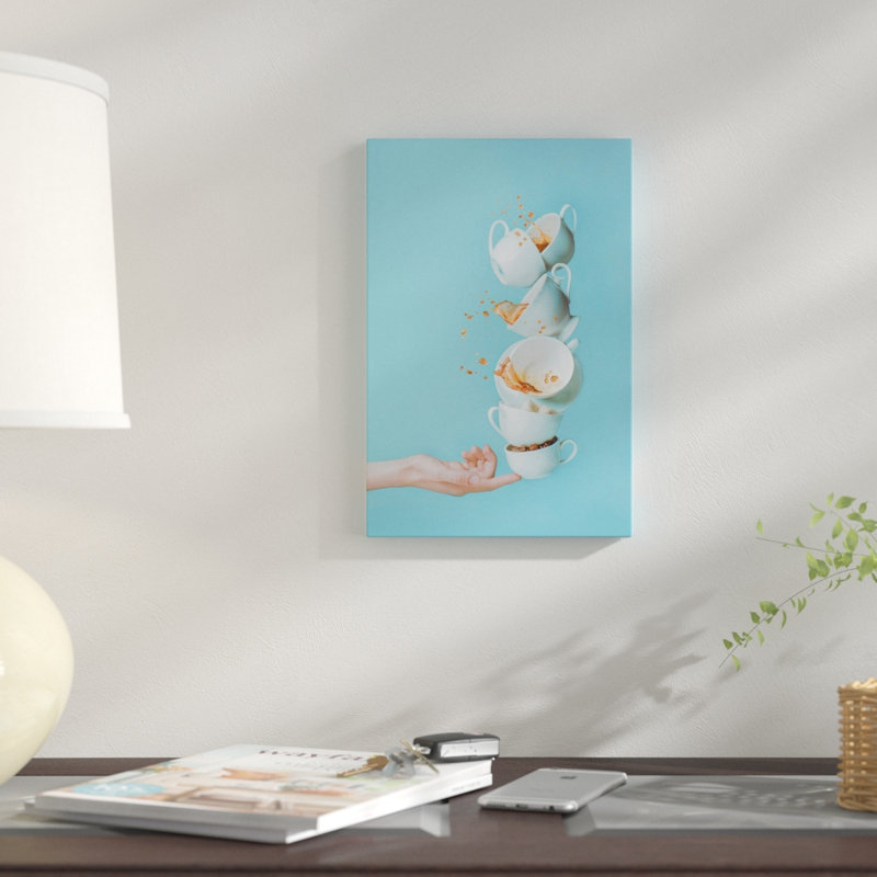« réveil up », impression sur toile, H 12 po x l 8 po x P 0,75 po, Toile tendue, Pas de tapis