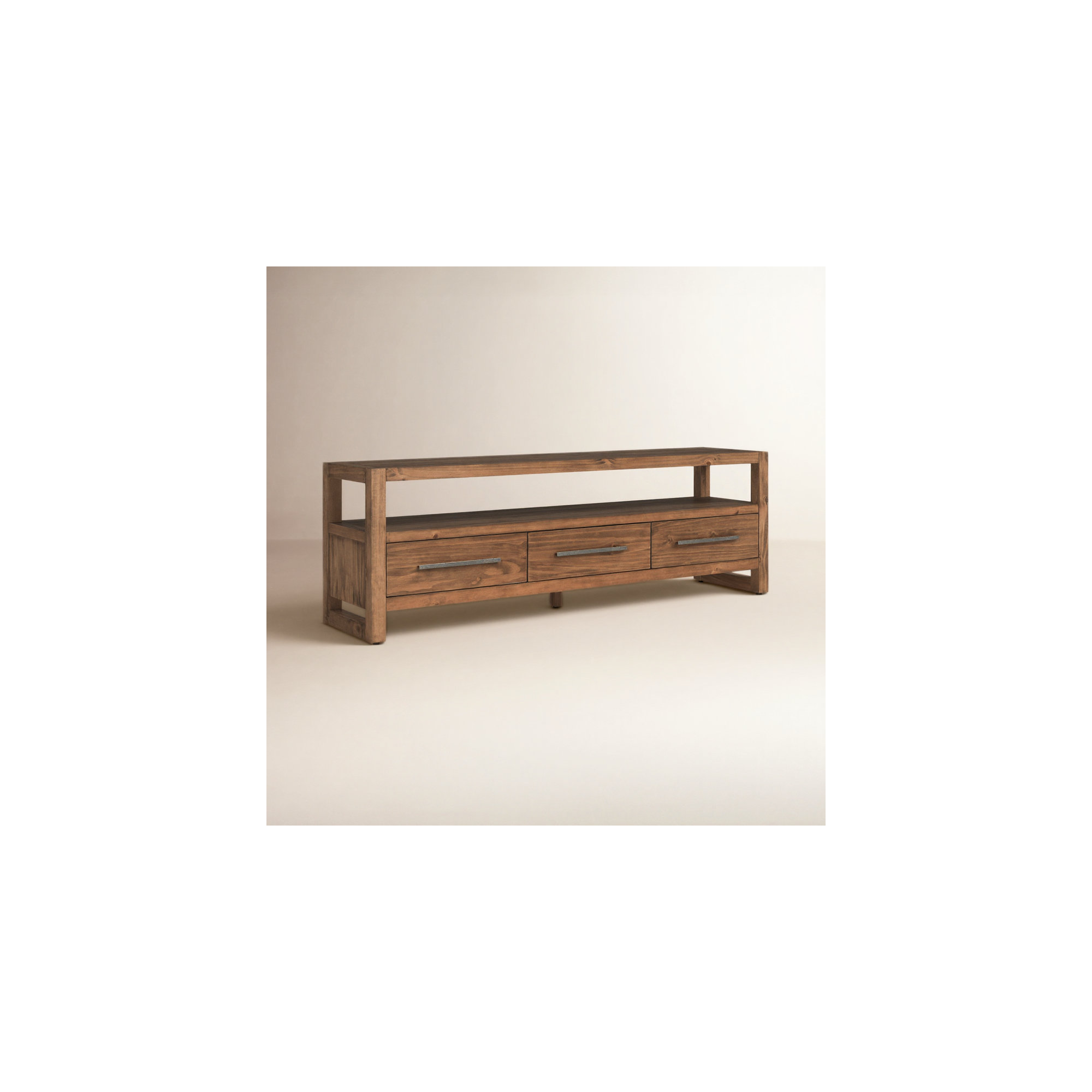 Modica 66.5'' Media Console, Honey Brown